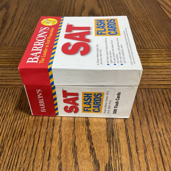 Barron's SAT and GRE Flash Cards Set - Picture 12 of 14